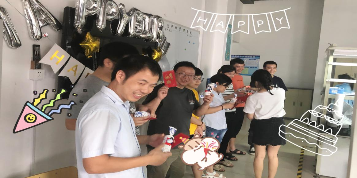 夏日炎炎，有你真甜—雷立行2021年第二季度員工生日會(huì )